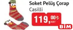 CASİLLİ SOKET PELÜŞ ÇORAP